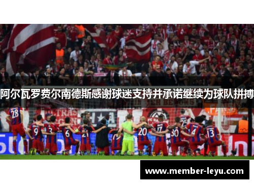 阿尔瓦罗费尔南德斯感谢球迷支持并承诺继续为球队拼搏